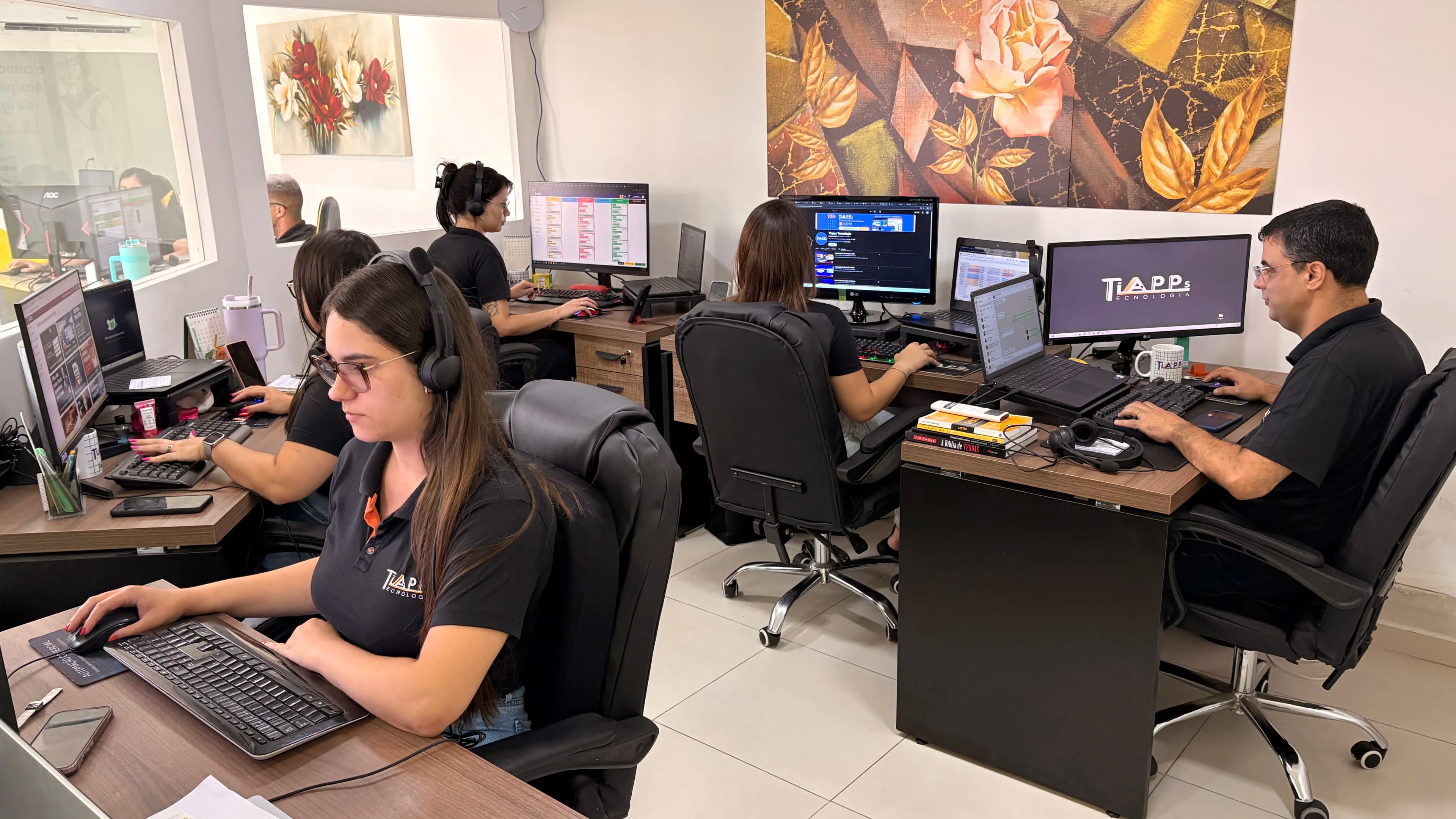 Equipe Comercial TiApps - Relacionamento com Parceiros