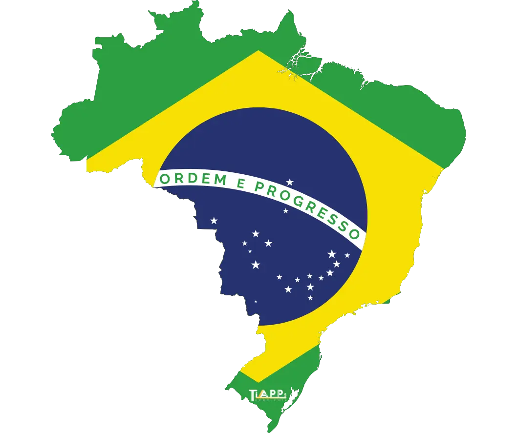 Mapa do Brasil - TiApps presente em todos os estados